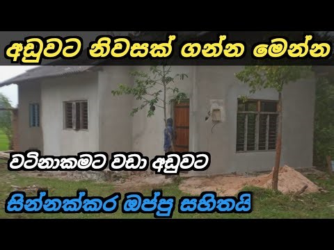 අඩුවට නිවසක් මෙන්න | House for sale | Aduwata Geyak | Ikman Selling
