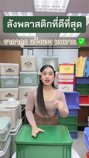 ลังหนาทึบพร้อมฝาปิด ราคาถูกที่สุดในตลาด