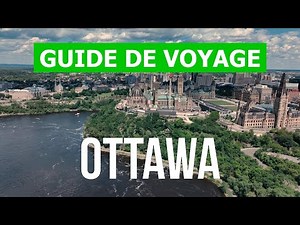 Ville d'Ottawa en 4k. Canada, Ottawa à visiter
