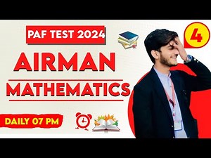 PAF AEROTRADE TEST PREPARATION 2024|PAF AIRMAN TEST PREPARATION 2024| PAF MATH TEST PREPARATION 2024