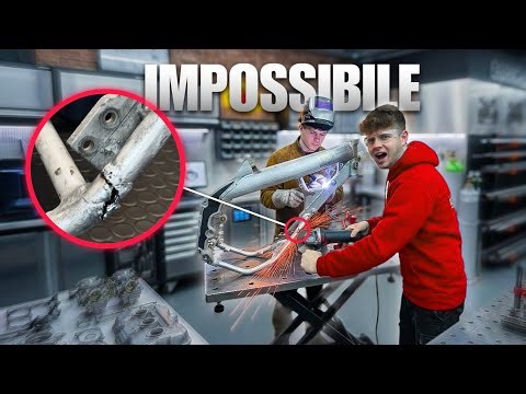 PROVIAMO A SALVARE IL TELAIO (SPEZZATO) | RESTAURO HM 50 ep.2