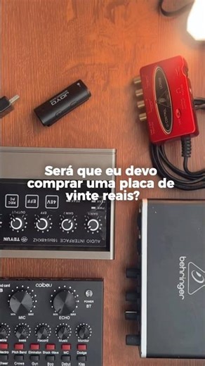 Testing sound cards for mobile setups