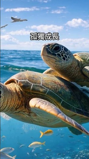 👉 綠蠵龜的一生｜橫跨海洋的生命奇蹟（60秒震撼）