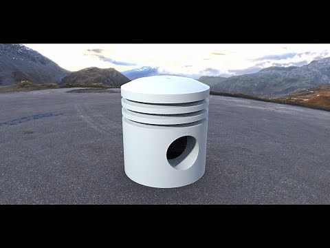 How to make Piston in creo Part#1 | piston design in creo parametric project