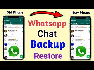 Whatsapp Chats Backup And Restore 2021 !! How to Transfer Whatsapp Chats Old Phone to New Phone 2021