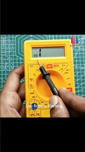 🔋 How to Change Battery in a Digital Multimeter | Easy Step-by-Step Guide l #electroida #diy #reels