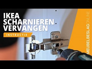 IKEA scharnier kapot? Vervang hem eenvoudig en snel! | MEUBELBESLAGONLINE
