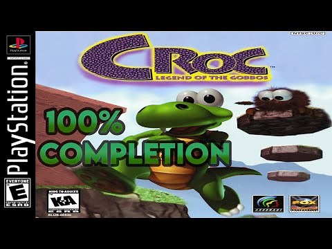 [PSX] Croc: Legend Of The Gobbos: Full Game Walkthrough 100% / Longplay - HD