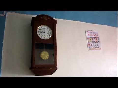 Jauch Triple Chime Wall Clock Plays Whittington, St. Michael And Westminster