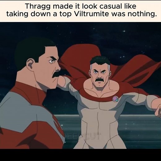 Thragg vs Omni-Man Wasn’t Even Close 🔥🔥| #invincible #thragg #omniman #sorts #viral #anime