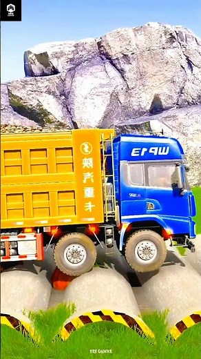 Extreme MudRunner Gameplay | Offroad Truck Driving in Deep Mud | #mudrunner #shorts