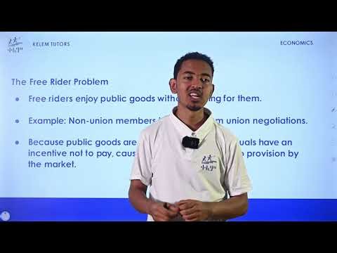 3.2.Public Goods : Economics Grade 12