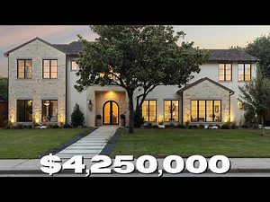 DALLAS REALTORS TOUR A $4.2M TRANSITIONAL HOME | Is this the Coolest House in Dallas?
