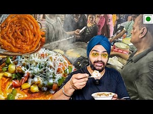 Most Famous Full Tour Night Street Food Sarafa Bazar | Indore