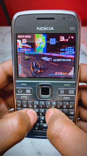 POV: Speed Racer (Java) on Nokia E72