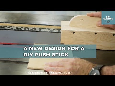 A New Design For A DIY Push Stick