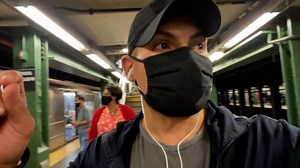Travelers stranded at Times Square subway station as Ida drenches city