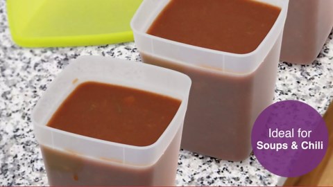 Arrow Reusable Plastic Storage Container Set, 10 Pack, 1 Pint/16 Ounce Each – Food, Meal Prep, Leftovers – Freeze, Store, Reheat - Clear Container Set With Lids – BPA-Free, Dishwasher/Microwave Safe