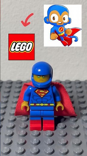 Building Super Monkey in LEGO #lego #bloons