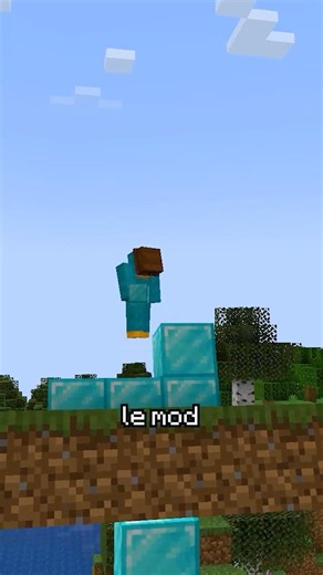 Realistic Physics in Minecraft?! (Incredible 😻) ! #Shorts #Minecraft #Tutorial