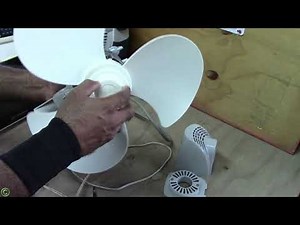 Lasko fan not spinning (capacitor replacement)