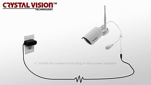 Watch Crystal Vision Wireless HD NVR Kit Quick Startup Guide on Amazon Live
