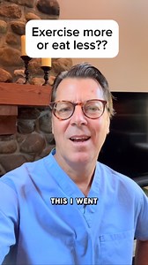 Brian Hoeflinger, MD | Neurosurgeon on Instagram: "What’s more important: eating less or exercising more? I cover this in more detail in my newsletter coming out later today. You can sign up for free at the link in my bio."