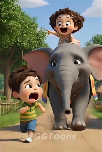 গোলু উঠলো হাতের পিঠের উপরে 😱😱 & Ghontu Funny Cartoon Short 😂 | Golu Ghontu Toons #funnyshorts