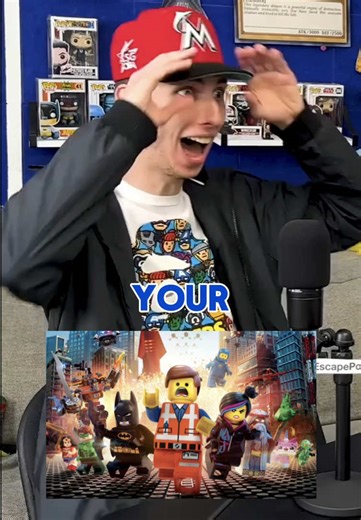 I love the Lego Batman, hat guy is tripping. #batman #legobatman #joker #escapepod #podcastclip