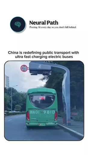 not.spidey on Instagram: "China's electric buses show how infrastructure innovation creates real impact. Using supercapacitor charging technology, these buses can recharge in minutes and operate efficiently on high-frequency urban routes without relying on oversized batteries. 810 This reduces downtime, increases fleet productivity, and simplifies operations. More than an engineering upgrade, it represents a strategic rethink of public transportation focused on speed, efficiency, and scalability