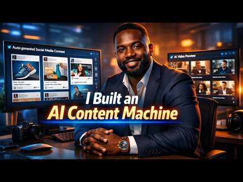 I Built an AI Content Machine That Creates All My Content (Full Breakdown)