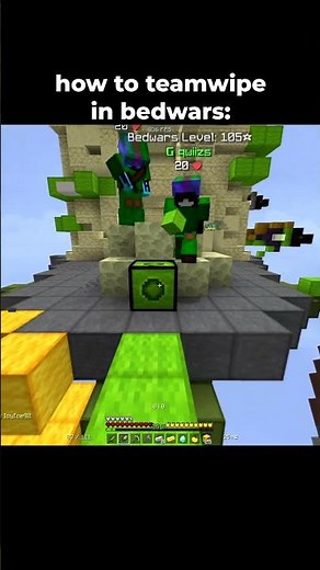 Bedwars Teamwipe Moment