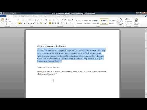 Convert a Word Document to Powerpoint