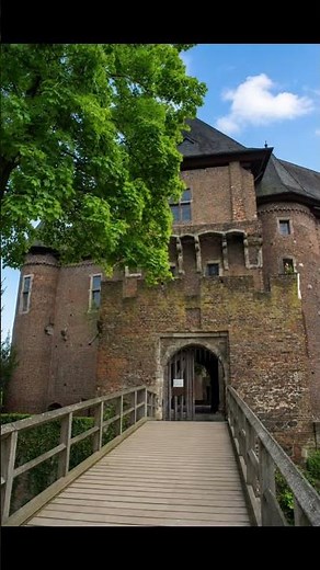 Burg Linn in NRW 875 Jahre alte Wasserburg #burgen #history #geschichte #castle