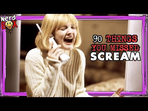 Scream (1996) Easter Eggs, Foreshadowing & Movie References!!