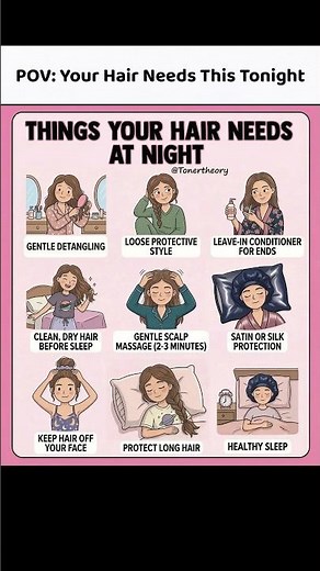 9 Things Your Hair Needs at Night for Healthier Hair