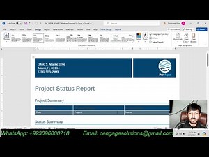 Word Module 5 SAM End of Module Project 1 | NP_WD19_EOM5-1 | PrevAqua
