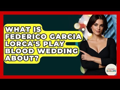 What Is Federico Garcia Lorca's Play Blood Wedding About? - Exploring Southwest Europe