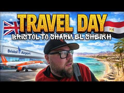 BRISTOL TO SHARM EL SHEIKH 🇬🇧➡️🇪🇬 | SOLO TRAVEL VLOG | EGYPT ADVENTURE BEGINS!