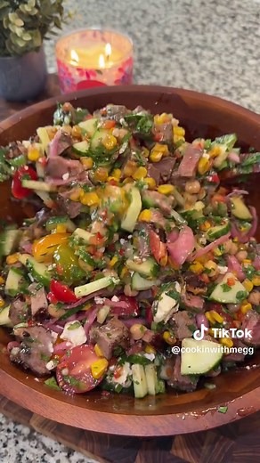 Chimichurri Steak Salad Recipe