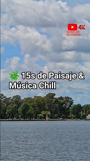 🌿 Relaxing Green Spaces & Calm Lake – Paisaje 4K Chill Short #shorts
