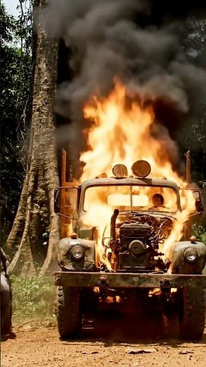 Dangerous Journey of a Logging Truck