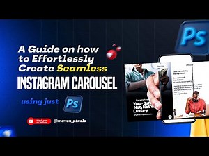 How to Create SEAMLESS INSTAGRAM CAROUSELS! (Step-by-Step Guide)