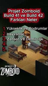 Project Zomboid: Build 41 ve Build 42'nin Farkları Neler? 🧟‍♂️ #projectzomboid #build42 #zomboid