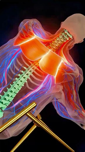 Fix Tight Upper Back in 30 Seconds (RhomboidStretch)💥
