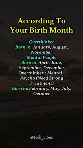 What Your Birth Month Says About Your Mental Style #astrology #zodiac #shorts
