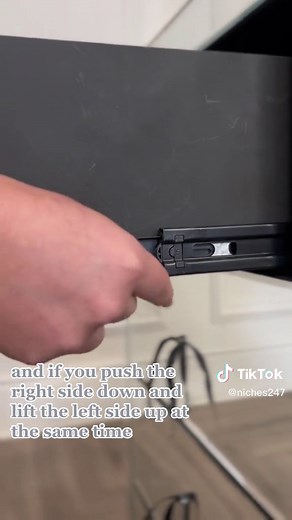 How to Safely Remove your Drawer From your Chest if you have Metal Runners , if you have this drawer and didnt know you could remove it then this is how you do it ! Please note if you force the drawer without using the clips at the side it will break the runners.. - #fyp #tutorial #guide #hometok