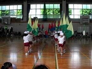 Beliive 嵐 2009年運動会カラーガード