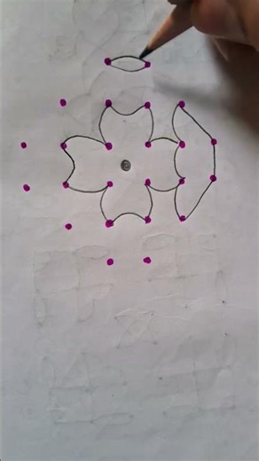 beginers rangoli# 6×2×2 simple muggu# daily kolam# easy muggu
