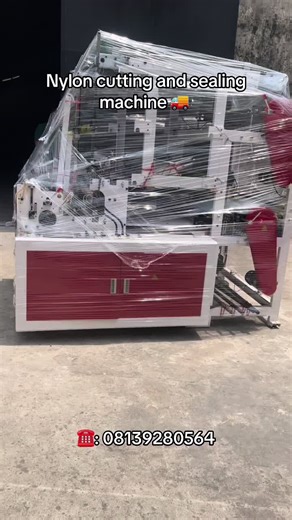 Sold! Our Nylon Cutting and Sealing Machine is on its way to a satisfied customer. Kindly contact us today for your nylon production equipment. #nylonrecycling #extruder #extrudermachine #industrialmachinery #industrialmachines